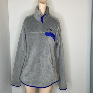Patagonia 1/4 button jacket pullover large